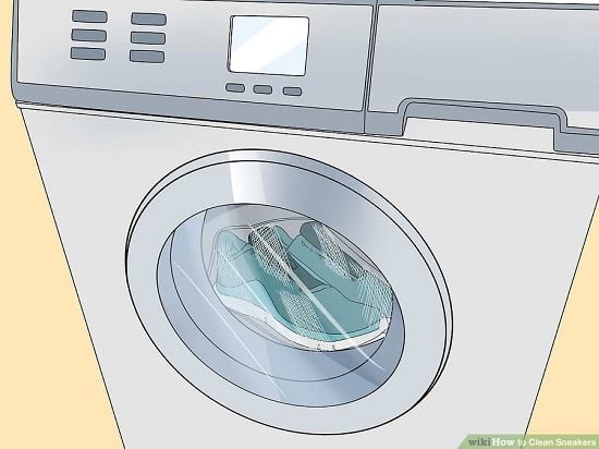 کفش های ورزشی خود را با ماشین لباسشویی تمیز کنید